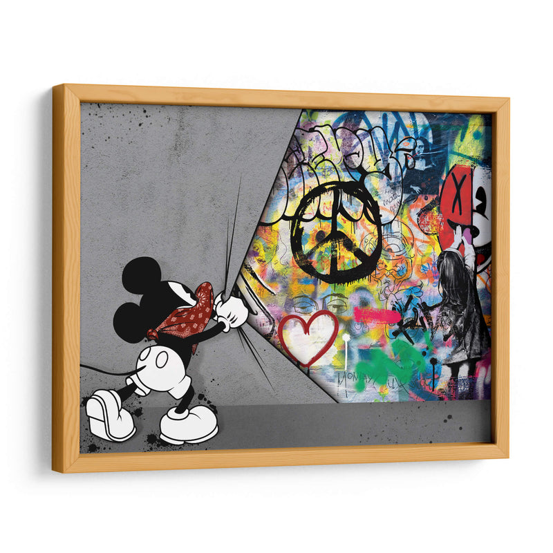 Pop Art Mouse Zoom - David Aste | Cuadro decorativo de Canvas Lab