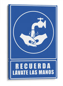 Lávate las manos | Cuadro decorativo de Canvas Lab