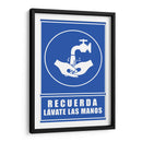Lávate las manos | Cuadro decorativo de Canvas Lab