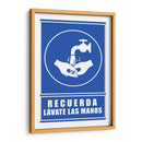 Lávate las manos | Cuadro decorativo de Canvas Lab