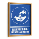 Lávate las manos | Cuadro decorativo de Canvas Lab