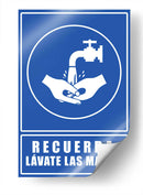 Lávate las manos | Cuadro decorativo de Canvas Lab