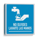 No olvides lavarte las manos | Cuadro decorativo de Canvas Lab