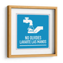 No olvides lavarte las manos | Cuadro decorativo de Canvas Lab