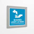 No olvides lavarte las manos | Cuadro decorativo de Canvas Lab