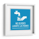 No olvides lavarte las manos | Cuadro decorativo de Canvas Lab