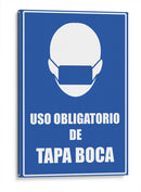 Uso obligatorio de tapaboca | Cuadro decorativo de Canvas Lab