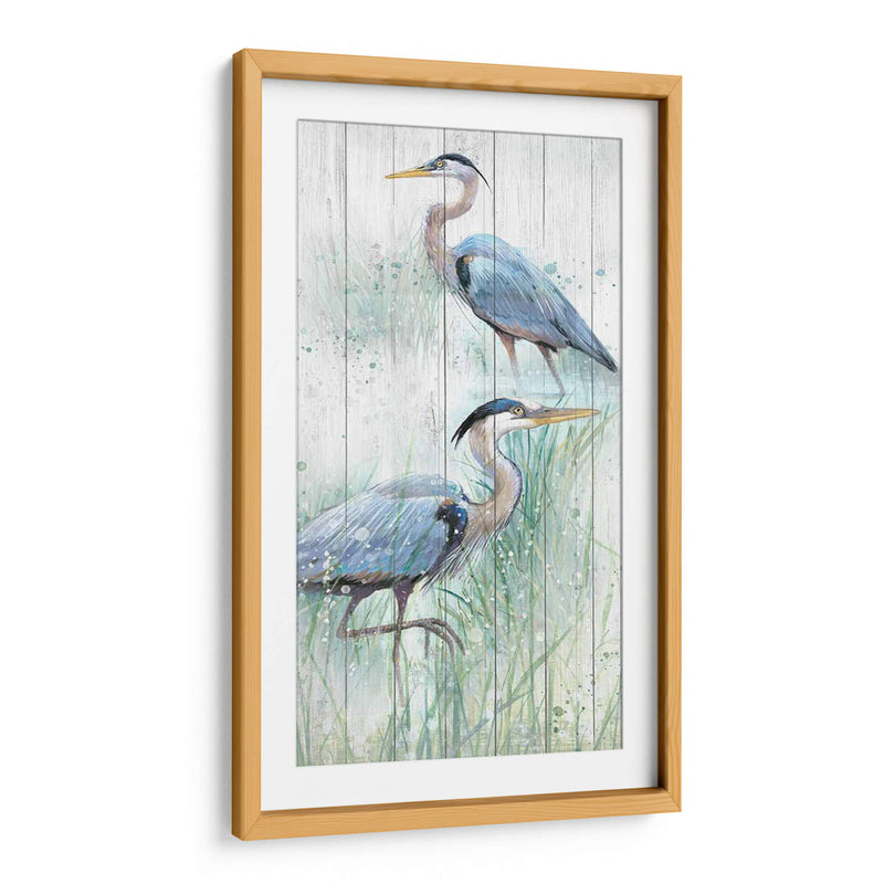 Seaside Heron Pair I - Studio W | Cuadro decorativo de Canvas Lab