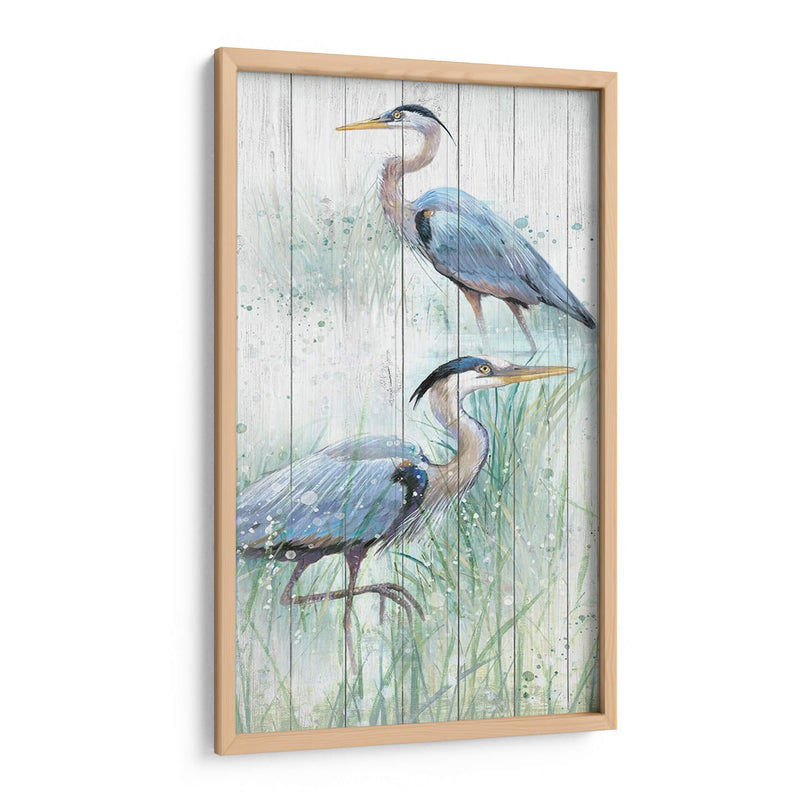 Seaside Heron Pair I - Studio W | Cuadro decorativo de Canvas Lab