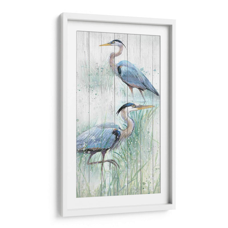 Seaside Heron Pair I - Studio W | Cuadro decorativo de Canvas Lab