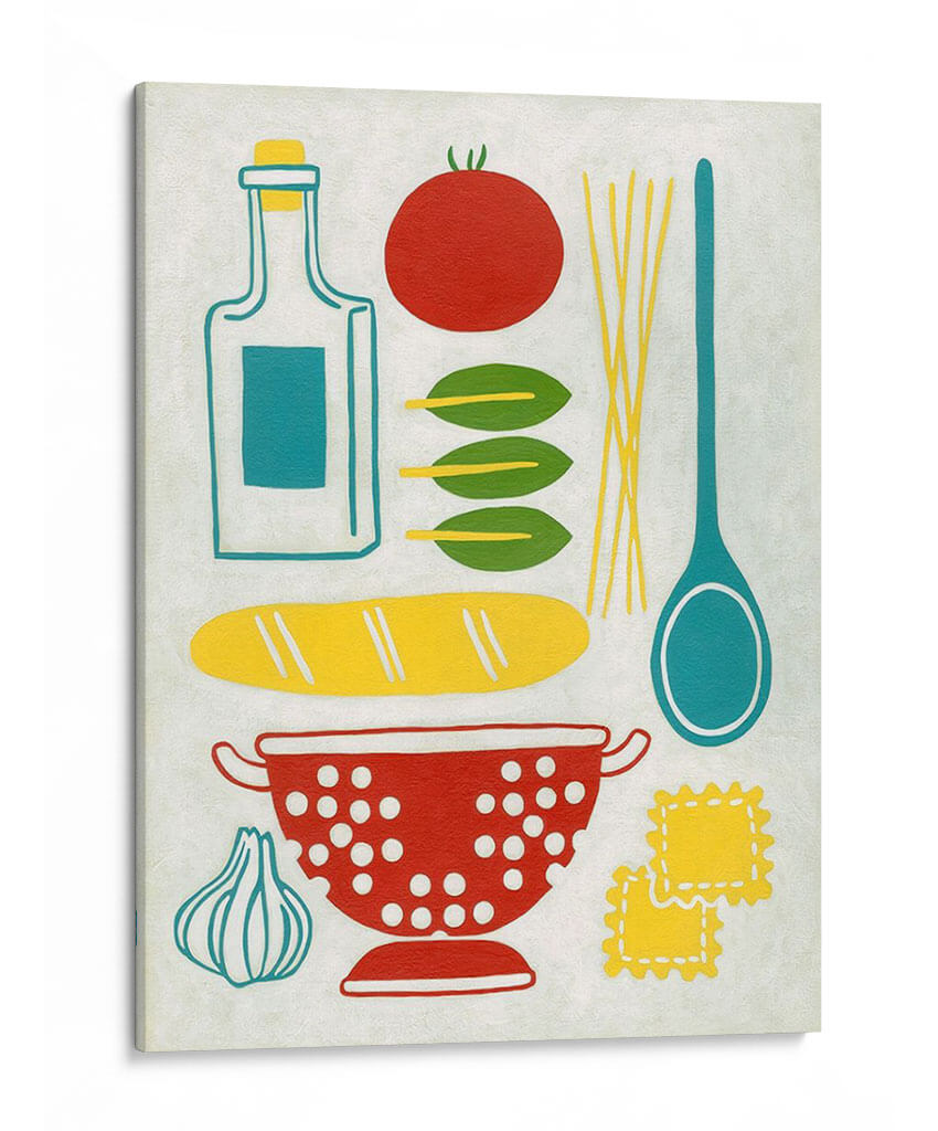 Cena Del Domingo - Chariklia Zarris | Cuadro decorativo de Canvas Lab