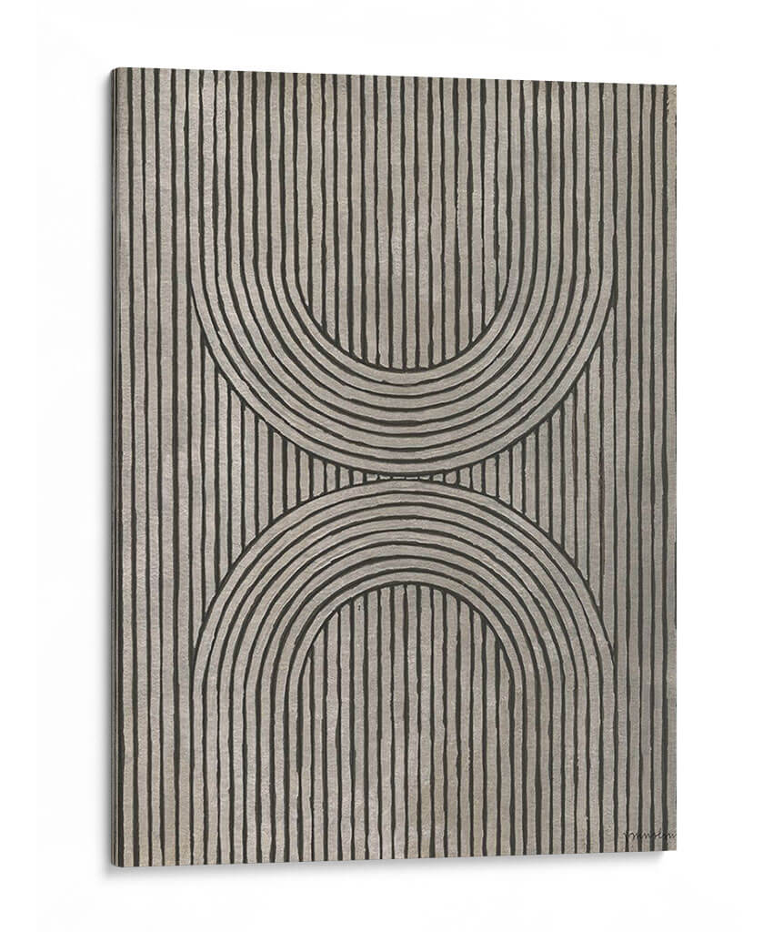 Grooves De Cedro Ii - Vanna Lam | Cuadro decorativo de Canvas Lab