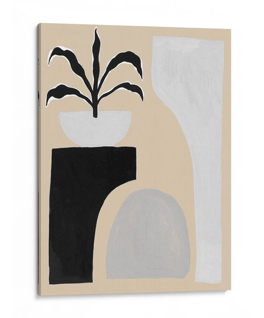 Abstracción Pálida Personalizada I - Melissa Wang | Cuadro decorativo de Canvas Lab