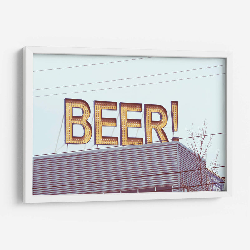 Hora de una cerveza | Cuadro decorativo de Canvas Lab