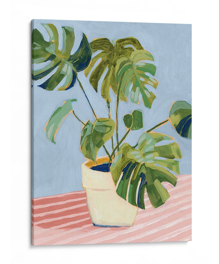 Planta En Rosa Ii - Victoria Borges | Cuadro decorativo de Canvas Lab