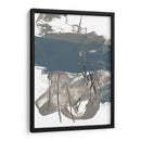 Deslizamiento Azul Y Gris I - Jennifer Goldberger | Cuadro decorativo de Canvas Lab