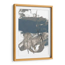 Deslizamiento Azul Y Gris I - Jennifer Goldberger | Cuadro decorativo de Canvas Lab