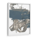 Deslizamiento Azul Y Gris I - Jennifer Goldberger | Cuadro decorativo de Canvas Lab