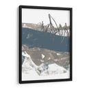 Swipe Ii Azul Y Gris - Jennifer Goldberger | Cuadro decorativo de Canvas Lab