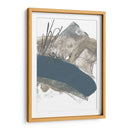 Swipe Azul Y Gris Iii - Jennifer Goldberger | Cuadro decorativo de Canvas Lab