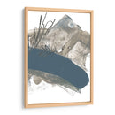Swipe Azul Y Gris Iii - Jennifer Goldberger | Cuadro decorativo de Canvas Lab