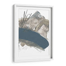 Swipe Azul Y Gris Iii - Jennifer Goldberger | Cuadro decorativo de Canvas Lab