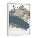 Swipe Azul Y Gris Iii - Jennifer Goldberger | Cuadro decorativo de Canvas Lab