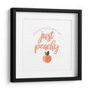 Peachy Keen Ii - Grace Popp | Cuadro decorativo de Canvas Lab