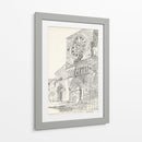 Bosquejo Europeo De Edificio Iii - Kathryn Phillips | Cuadro decorativo de Canvas Lab