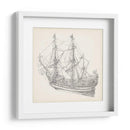 Boceto De Barco Antiguo I - Kathryn Phillips | Cuadro decorativo de Canvas Lab