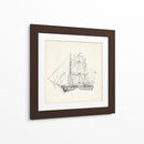 Buque De La Nave Antiguo Ii - Kathryn Phillips | Cuadro decorativo de Canvas Lab