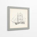 Buque De La Nave Antiguo Ii - Kathryn Phillips | Cuadro decorativo de Canvas Lab
