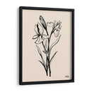 Iris Sketch I - Grace Popp | Cuadro decorativo de Canvas Lab