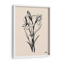 Iris Sketch I - Grace Popp | Cuadro decorativo de Canvas Lab