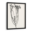 Bosquejo De Flor Ingenuo I - Jennifer Goldberger | Cuadro decorativo de Canvas Lab