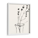 Bosquejo De Flor Ingenuo Iii - Jennifer Goldberger | Cuadro decorativo de Canvas Lab