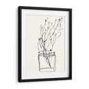 Boceto De Flor Ingenuo V - Jennifer Goldberger | Cuadro decorativo de Canvas Lab