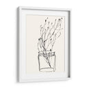 Boceto De Flor Ingenuo V - Jennifer Goldberger | Cuadro decorativo de Canvas Lab