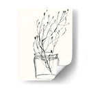 Boceto De Flor Ingenuo V - Jennifer Goldberger | Cuadro decorativo de Canvas Lab