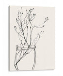 Bosquejo De Flor Ingenuo Vi - Jennifer Goldberger | Cuadro decorativo de Canvas Lab