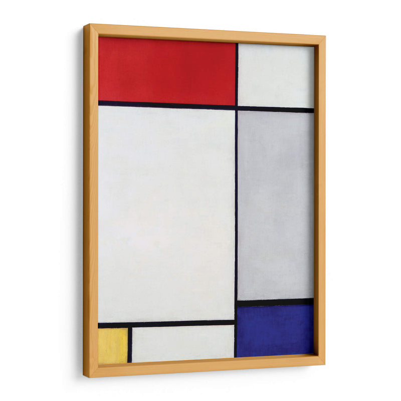 Composición II en rojo, azul y amarillo (1927) - Piet Mondrian | Cuadro decorativo de Canvas Lab