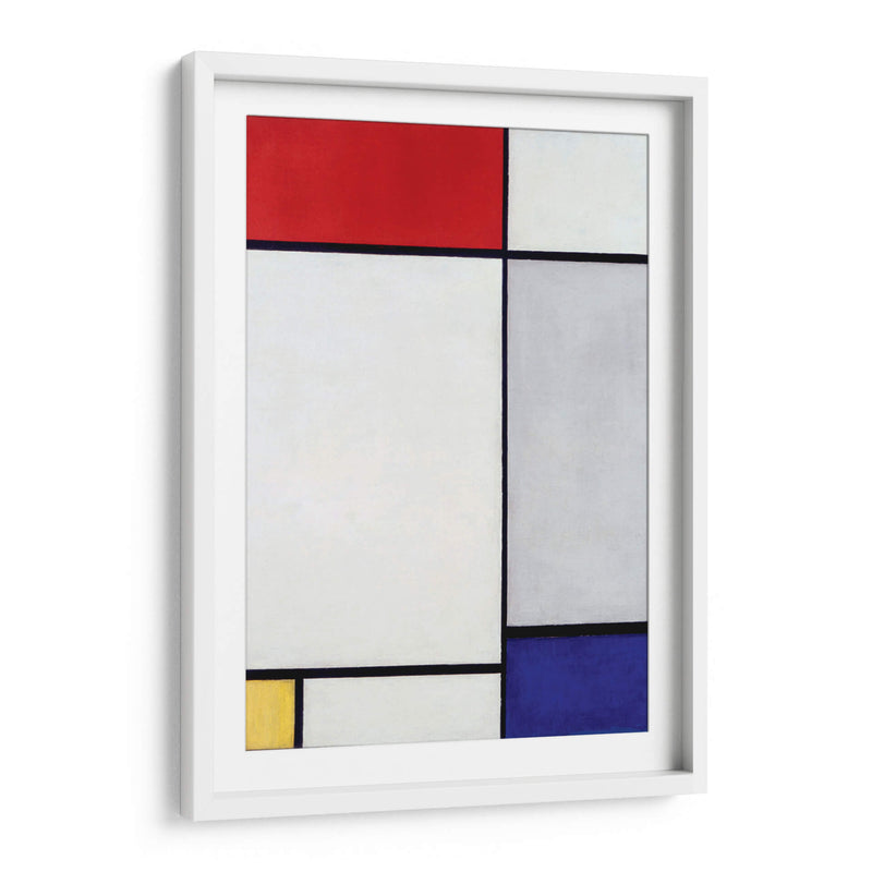 Composición II en rojo, azul y amarillo (1927) - Piet Mondrian | Cuadro decorativo de Canvas Lab