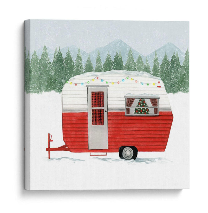 Camping Para Navidad I - Grace Popp | Cuadro decorativo de Canvas Lab