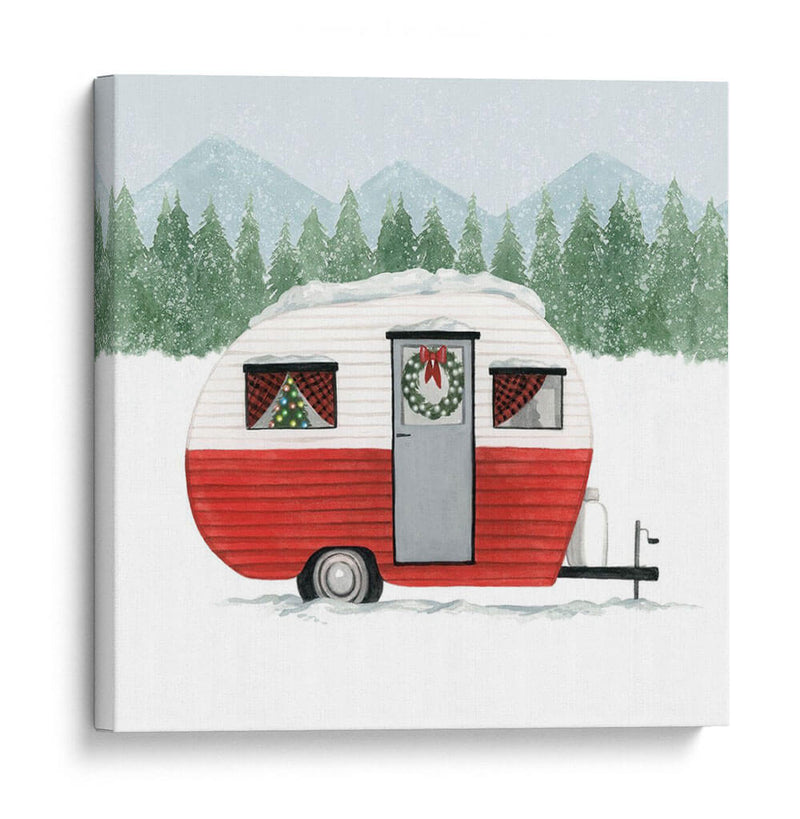 Camping Para Navidad Ii - Grace Popp | Cuadro decorativo de Canvas Lab