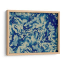 Texturas En Azul Iii - Shima Shanti | Cuadro decorativo de Canvas Lab