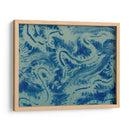 Texturas En Azul Vii - Shima Shanti | Cuadro decorativo de Canvas Lab