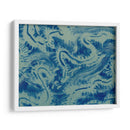 Texturas En Azul Vii - Shima Shanti | Cuadro decorativo de Canvas Lab