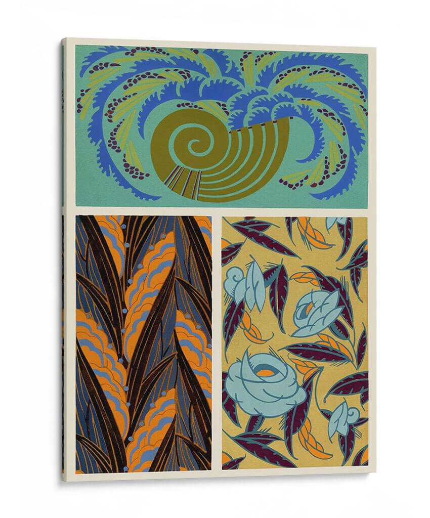 Art Deco Florals Vi - Shima Shanti | Cuadro decorativo de Canvas Lab