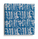 Batik Ii Azul - Shima Shanti | Cuadro decorativo de Canvas Lab