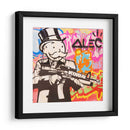 Assault Rifle - Alec Monopoly | Cuadro decorativo de Canvas Lab